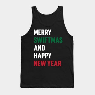 Merry Swiftmas And Happy New Year Tank Top